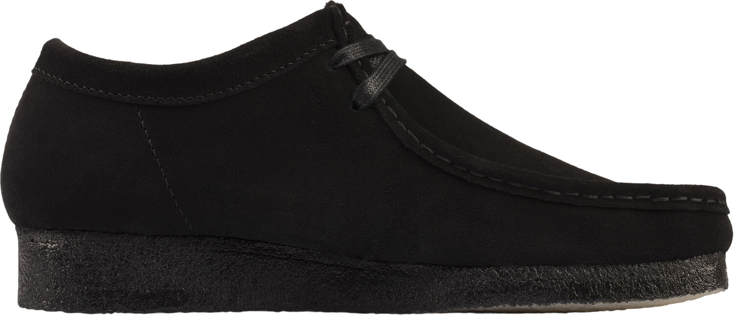 Wallabee. Black Sde, D, 4
