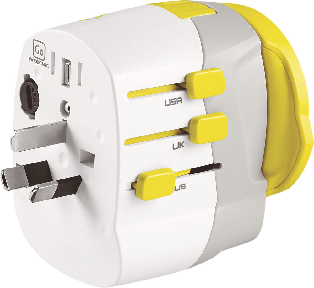 Worldwide adaptor + USB