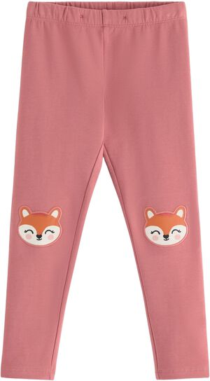Leggings brushed kneepatch for