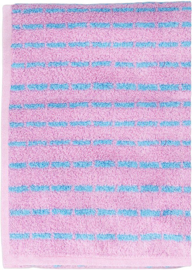 Nuance H&aring;ndkl&aelig;de 70x140 cm lys bl&aring;/rosa