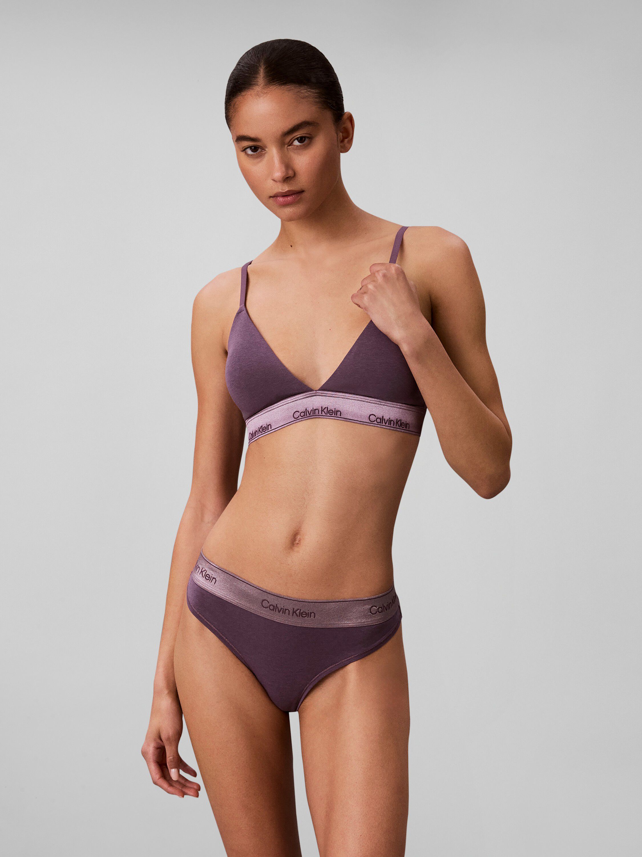 Metallic Thong - Icon Cotton Modal