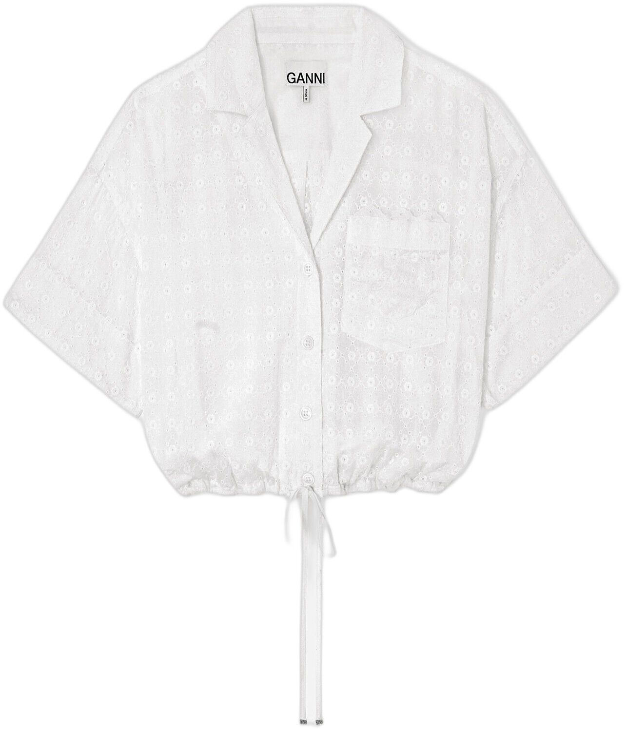 Broderie Anglaise Cropped Bowling S