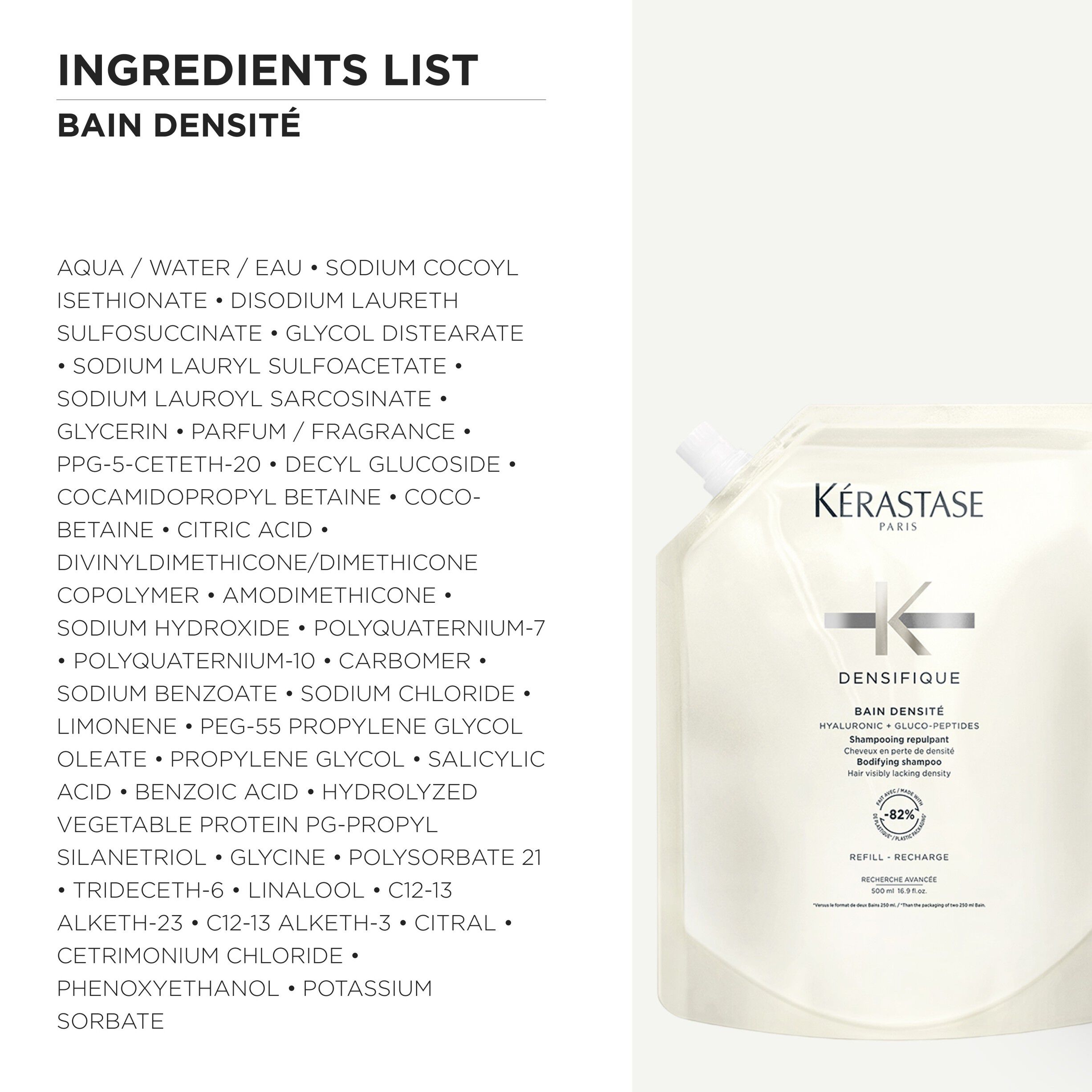 K&eacute;rastase Densifique Bain Densit&eacute; Shampoo 500ml Refill
