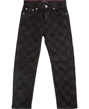 SKATER JEAN CHECKERBOARD