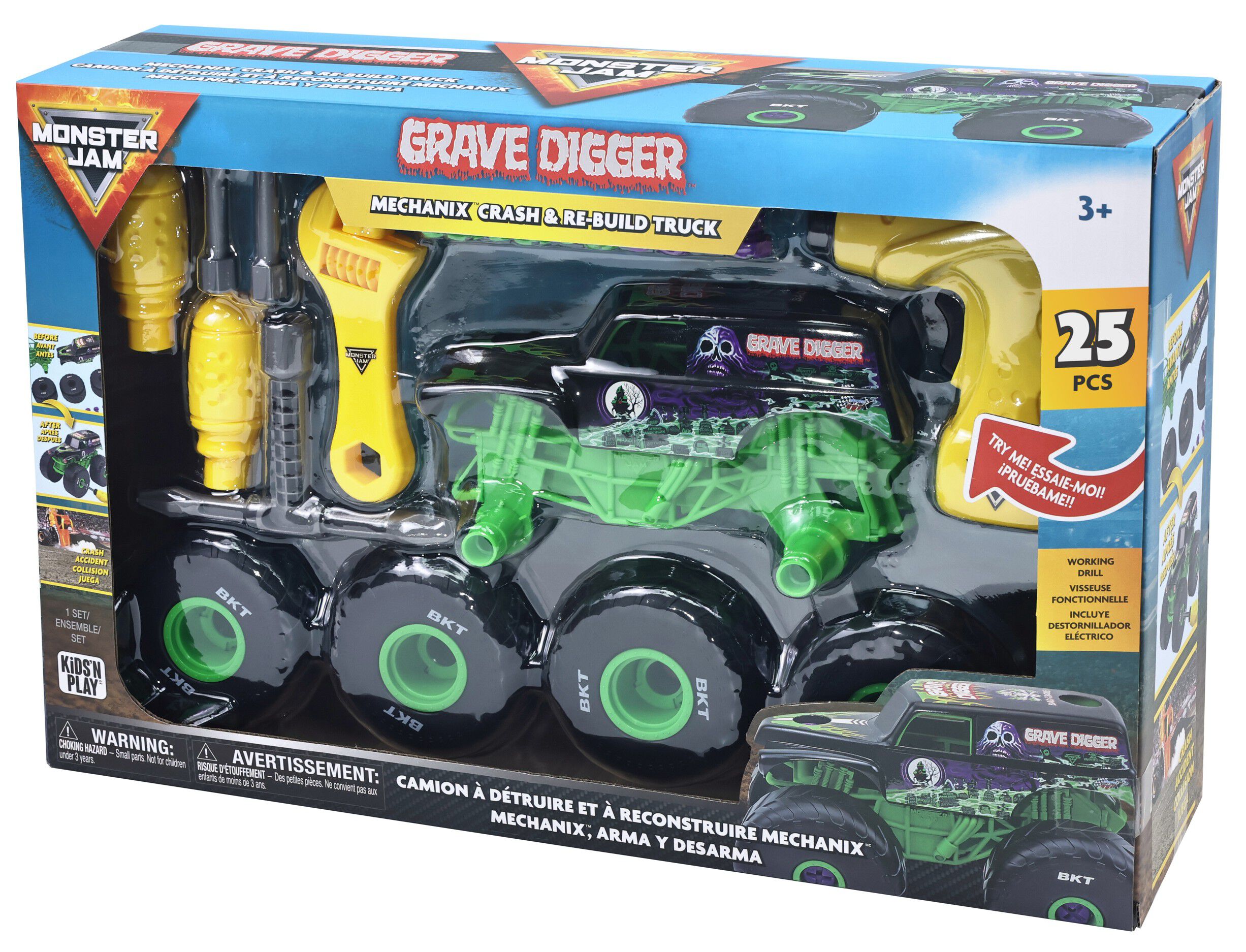 Monster Jam Mechanix 1:18