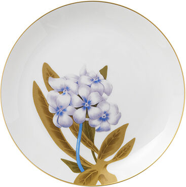 Flora 27 cm. tallerken - Rhododendron