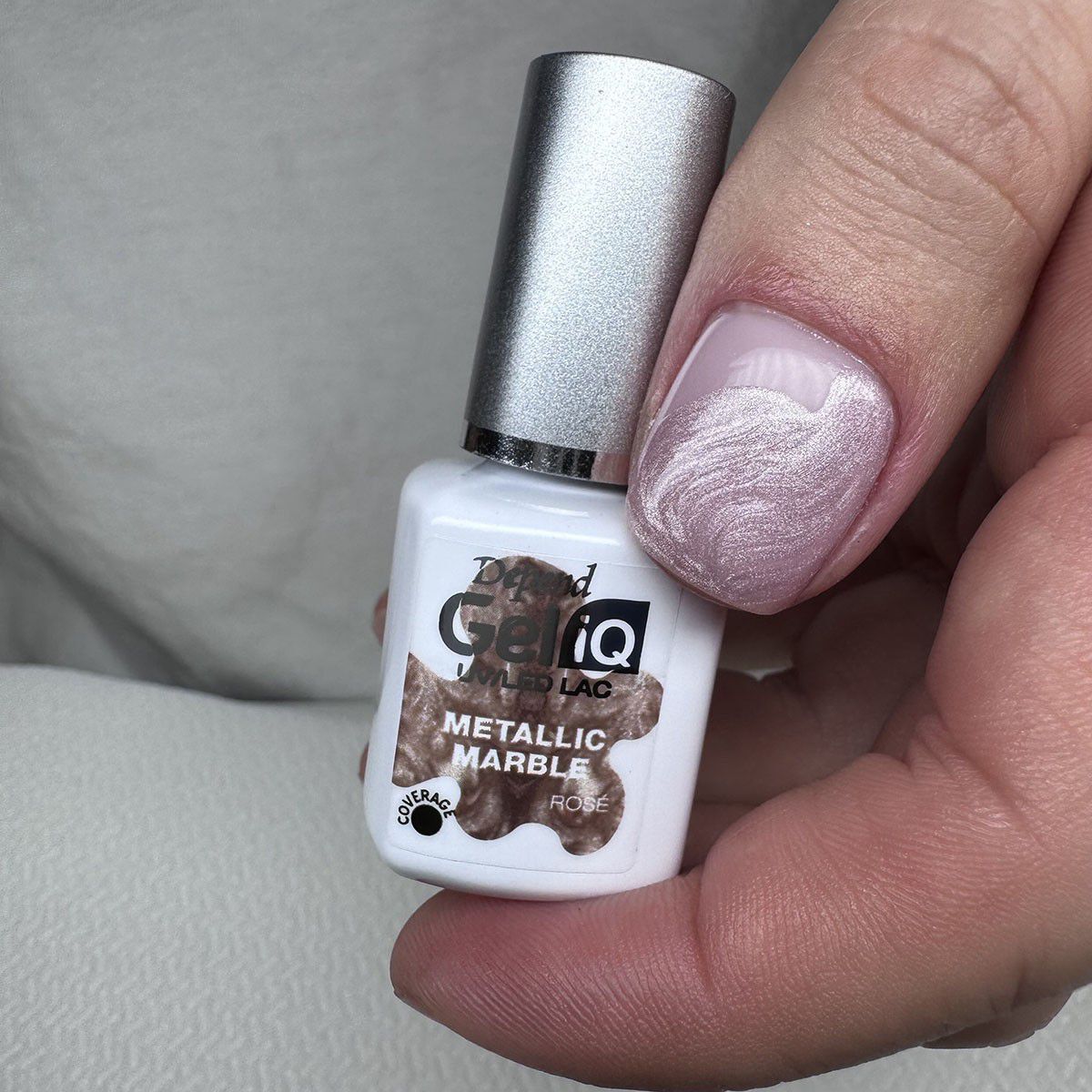 GeliQ Metallic Marble Ros&eacute;