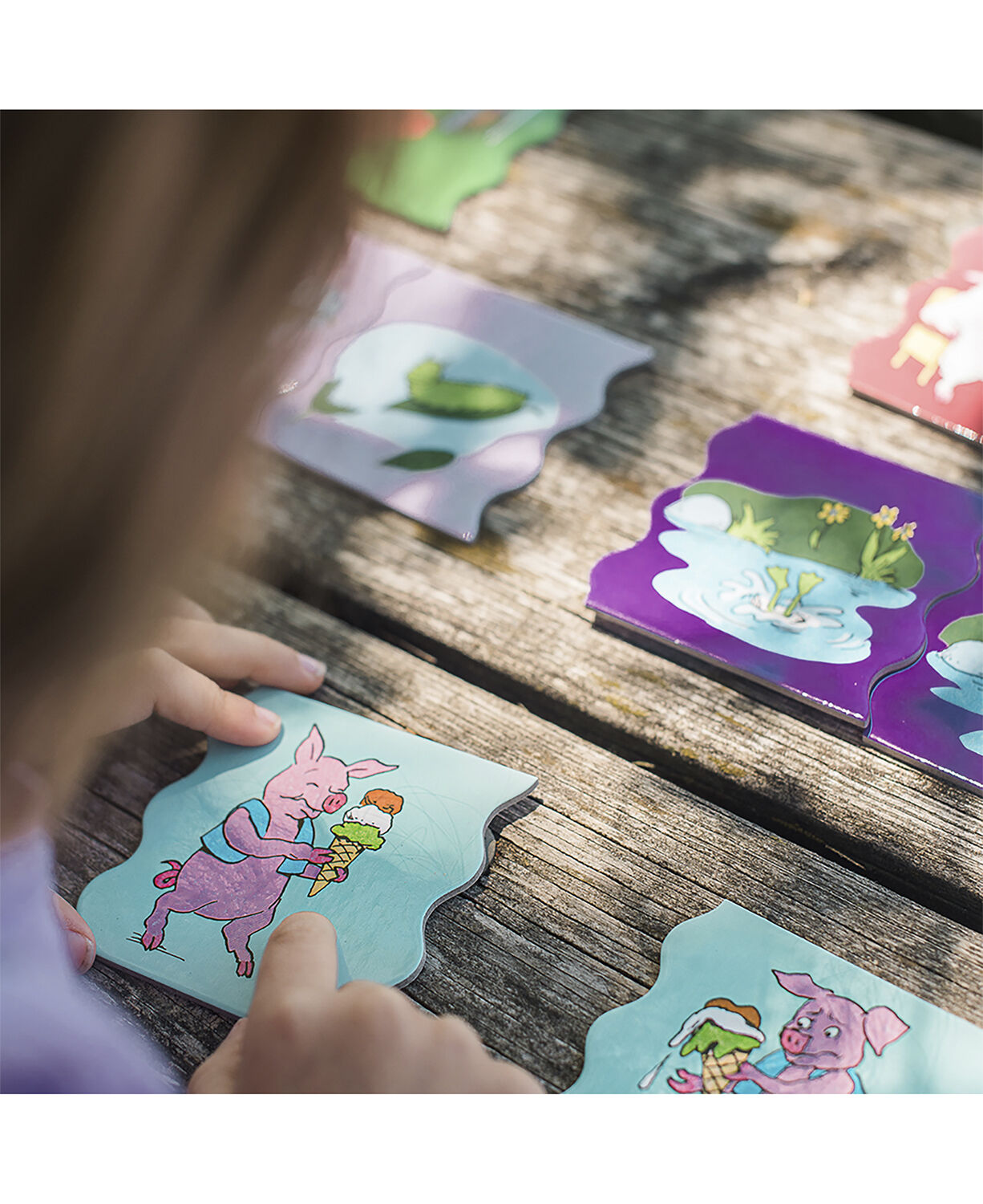 eeBoo - Leg & L&aelig;r puslespil - Logisk orden