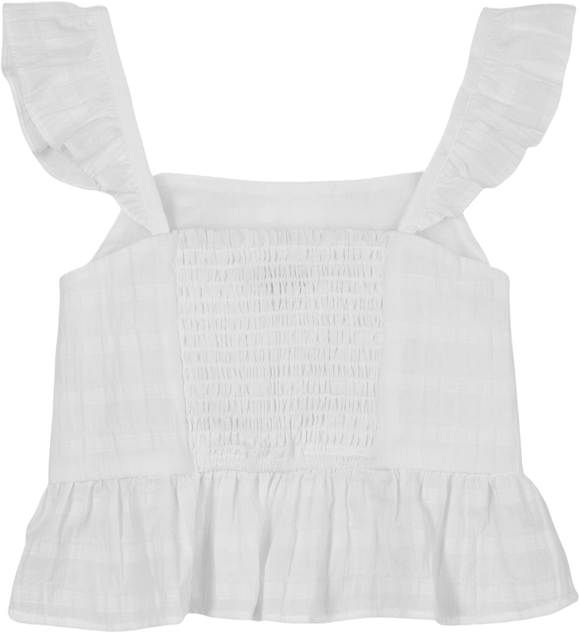 TEXTURED COTTON TOP SLVLS