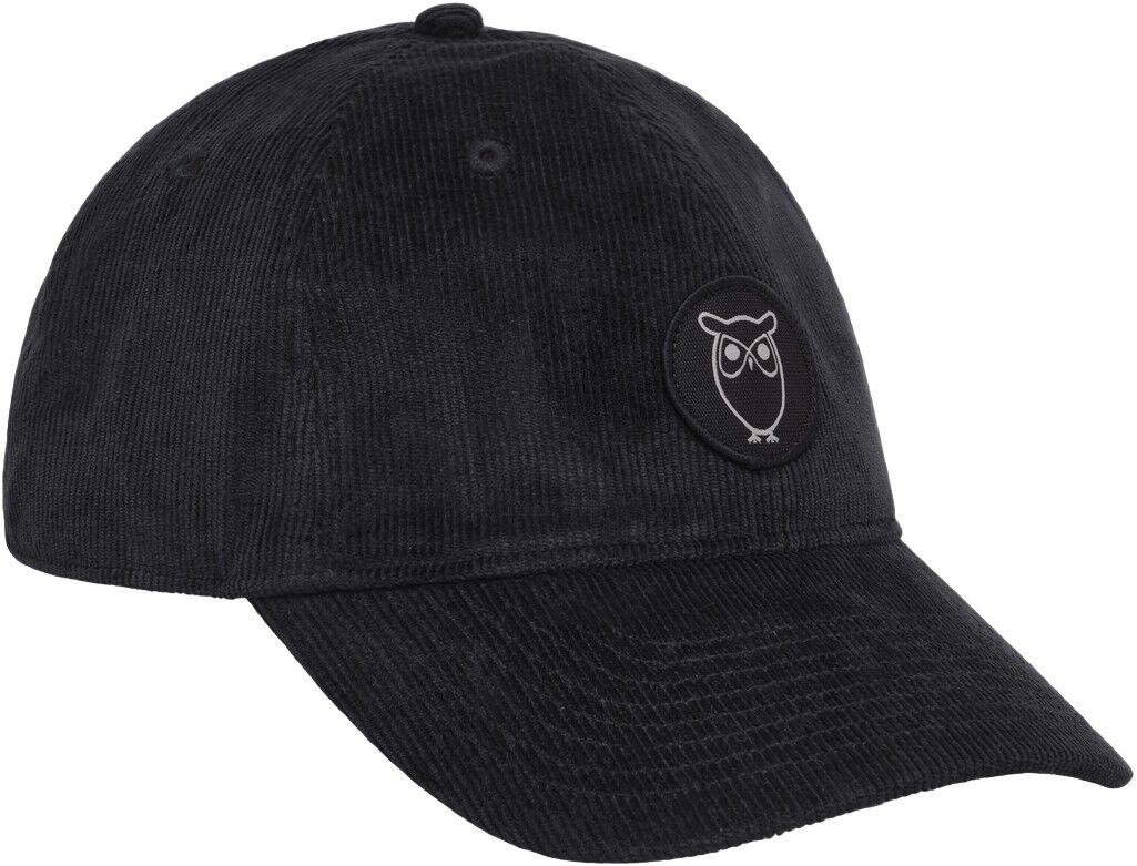 Corduroy badge cap