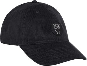 Corduroy badge cap
