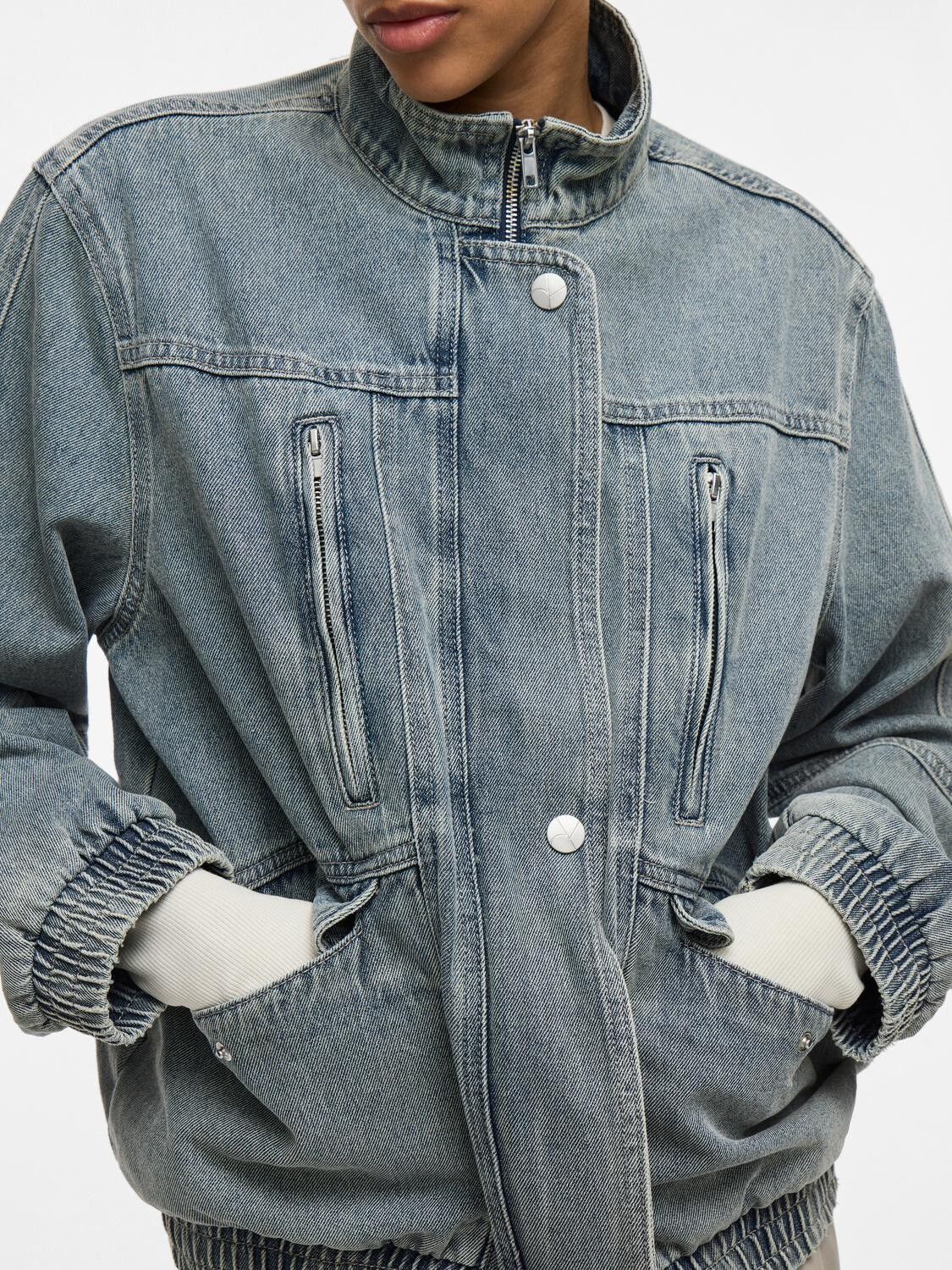 ROUVIVIAN L/S DENIM JACKET/PF