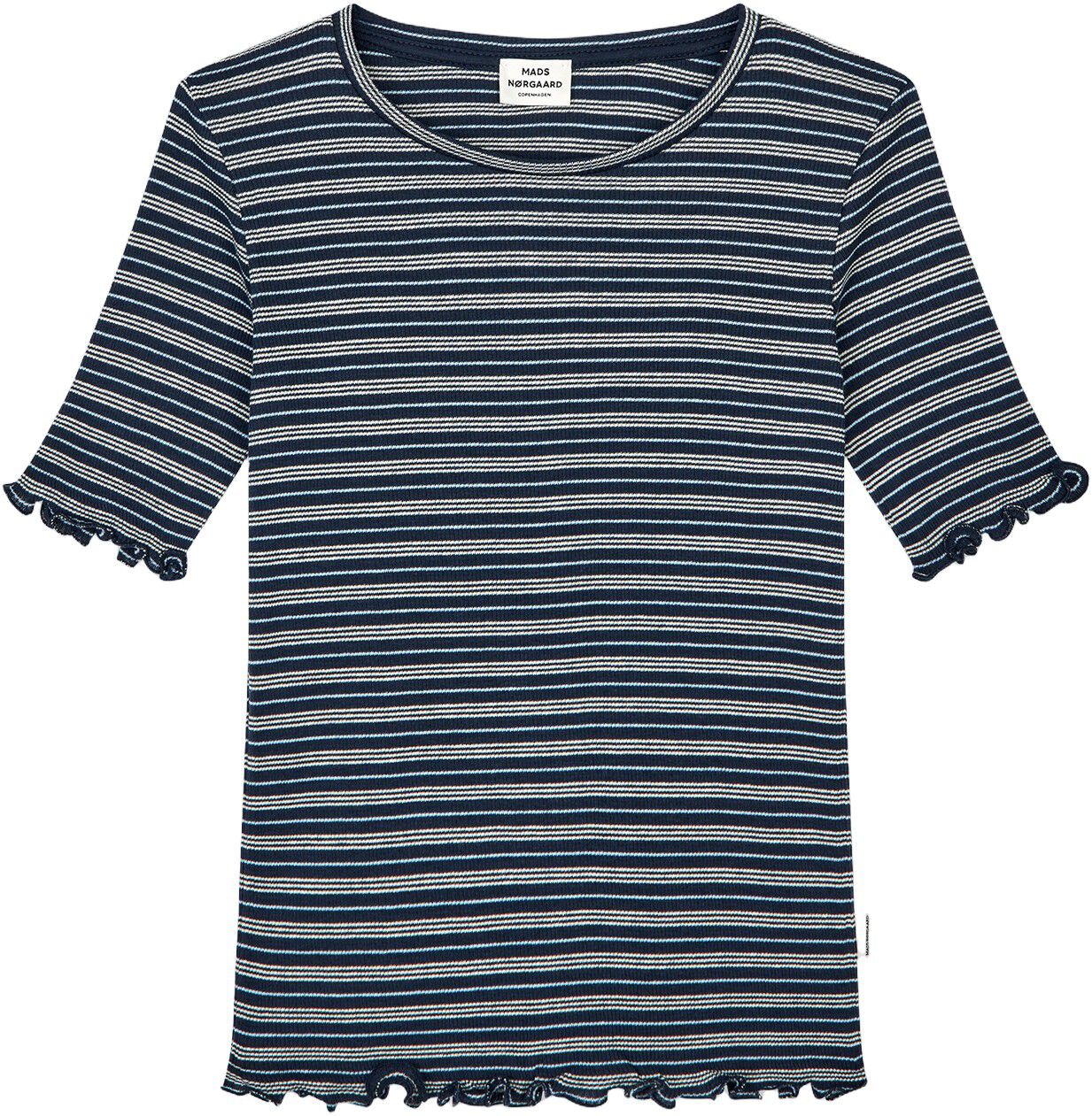 2x2 Cotton Stripe Stripe Tuviana Tee