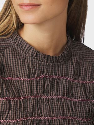 Oliana Check Blouse