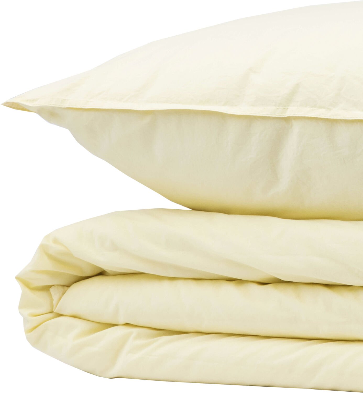 Stonewashed senges&aelig;t pastel yellow