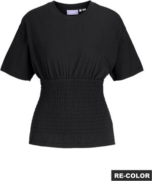 JXEVELYN SMOCK SS TEE JRS