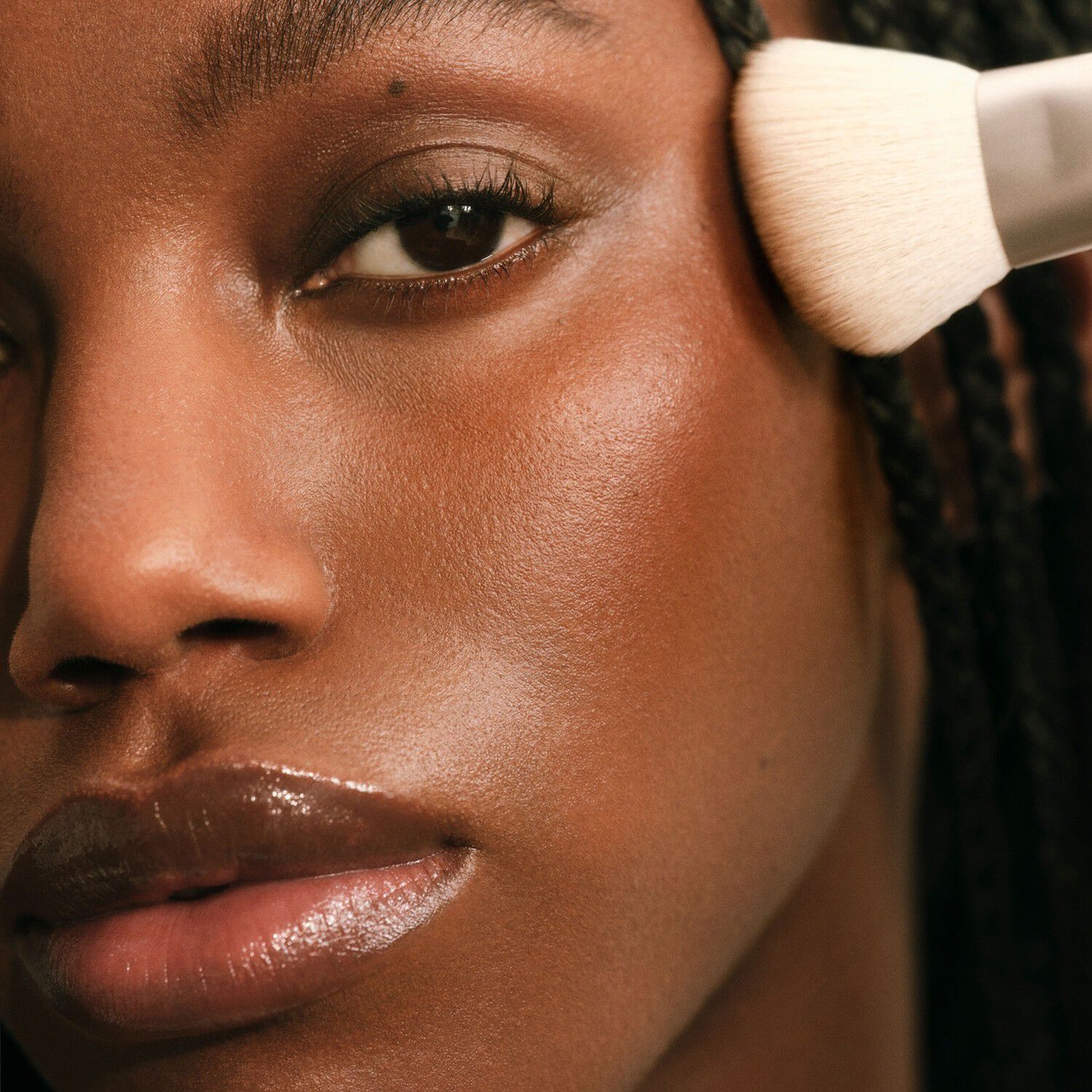 The bronzer brush - Ansigtspensel til bronzerpomade