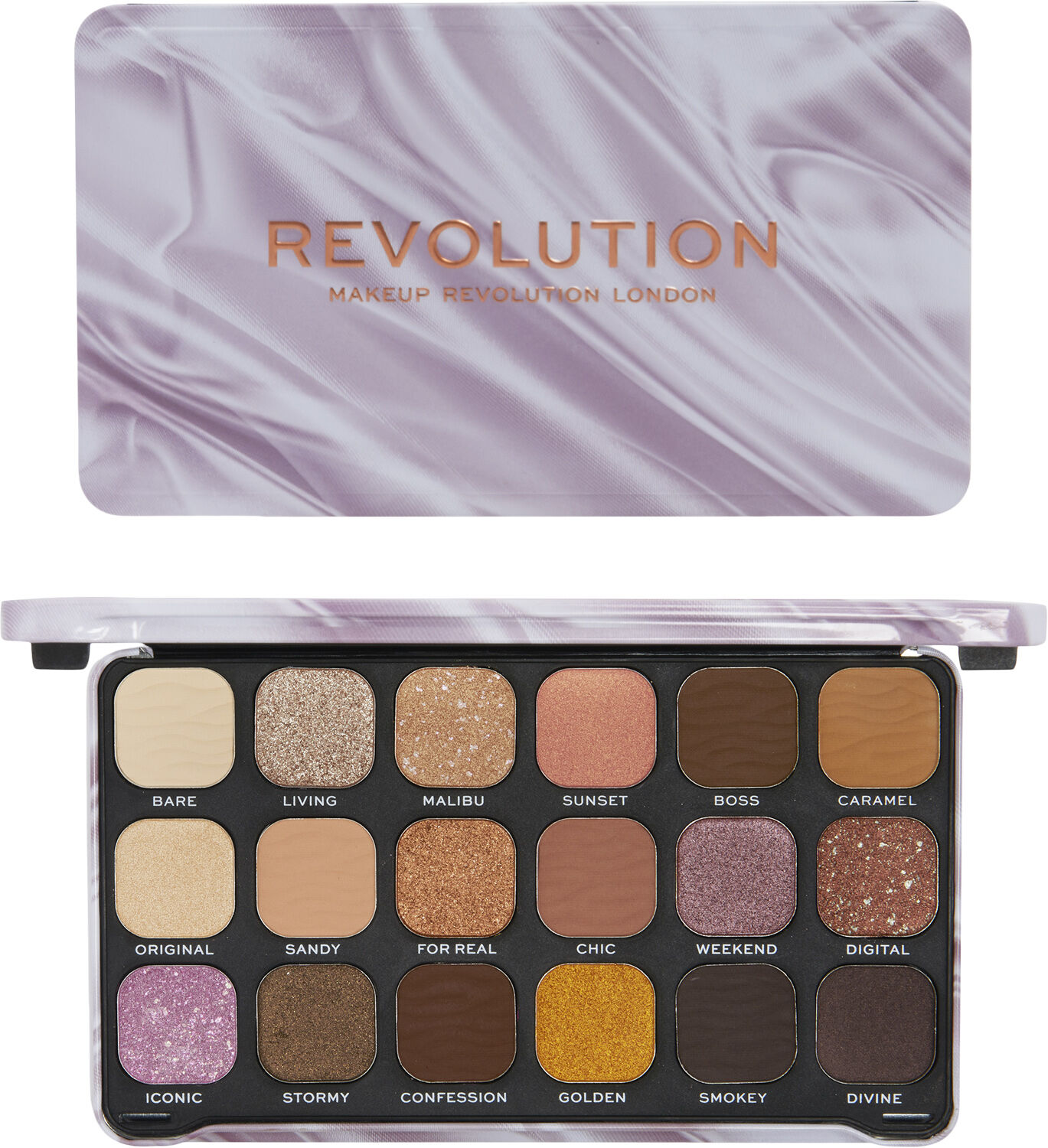 Revolution Forever Flawless Shadow Palette Nude Silk