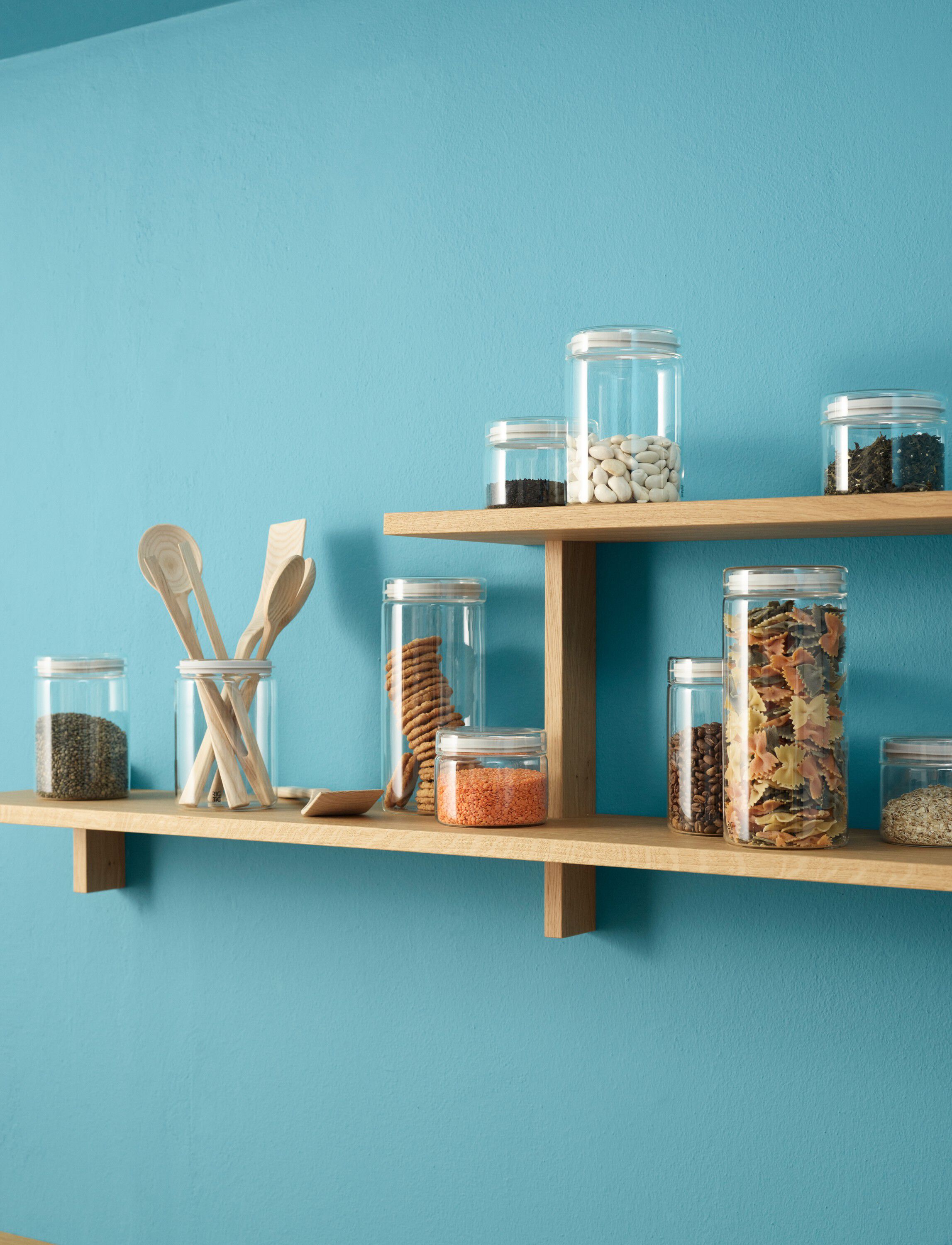 STORE-IT opbevaringsglas 0,5 l, light grey