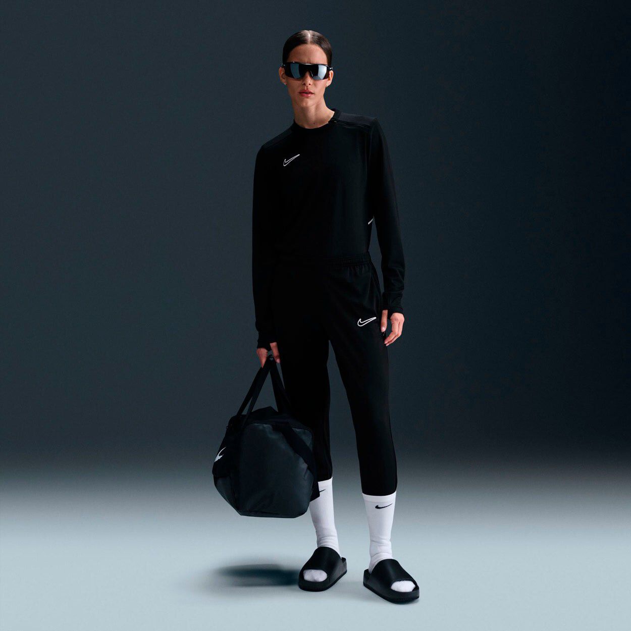 Dri-Fit Academy Lang&aelig;rmet Tr&aelig;nings T-shirt