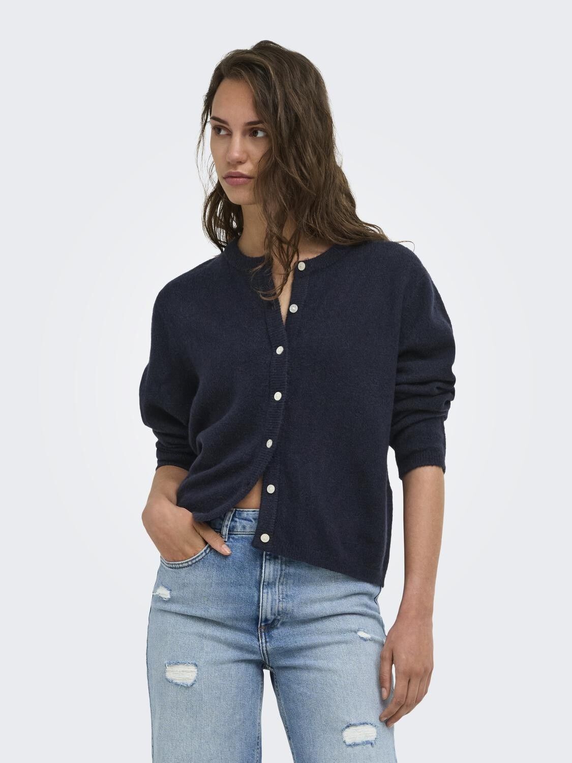 Onlsimoni L/S O-Neck Cardigan Knt Noos