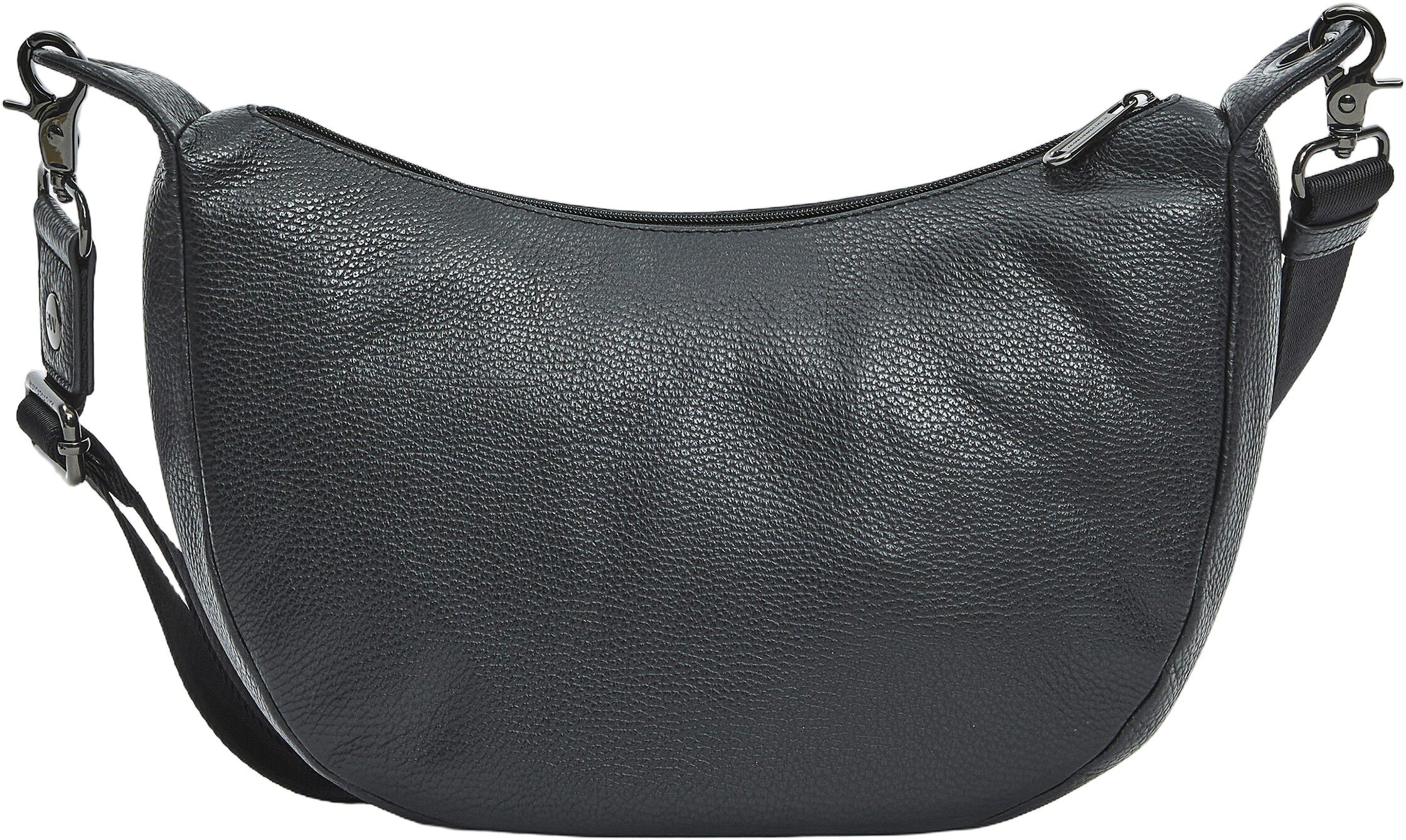 MELLOW LEATHER HOBO / NERO