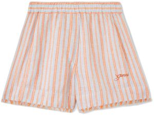 Linen Stripe Shorts