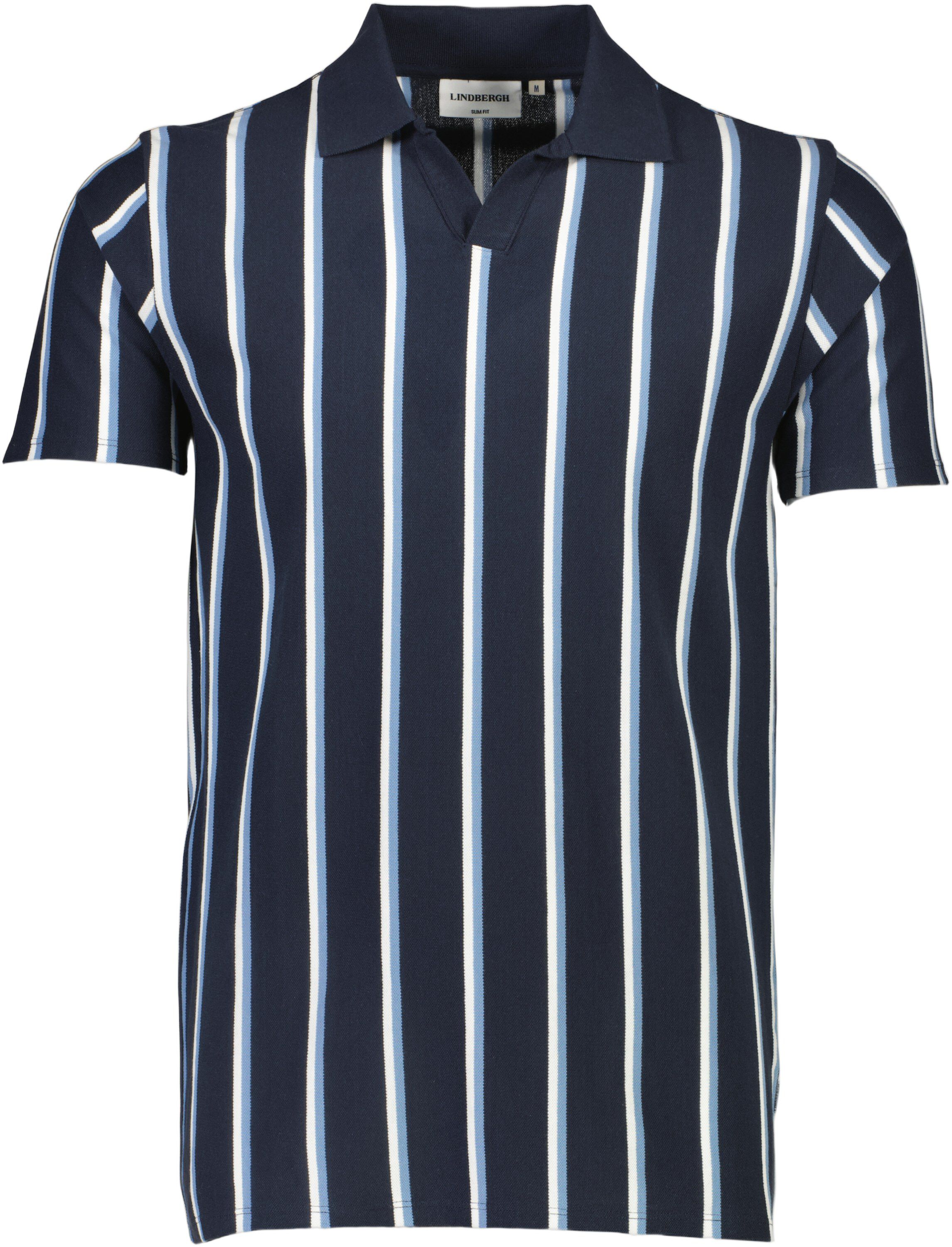 Striped piqu&eacute; polo shirt S/S