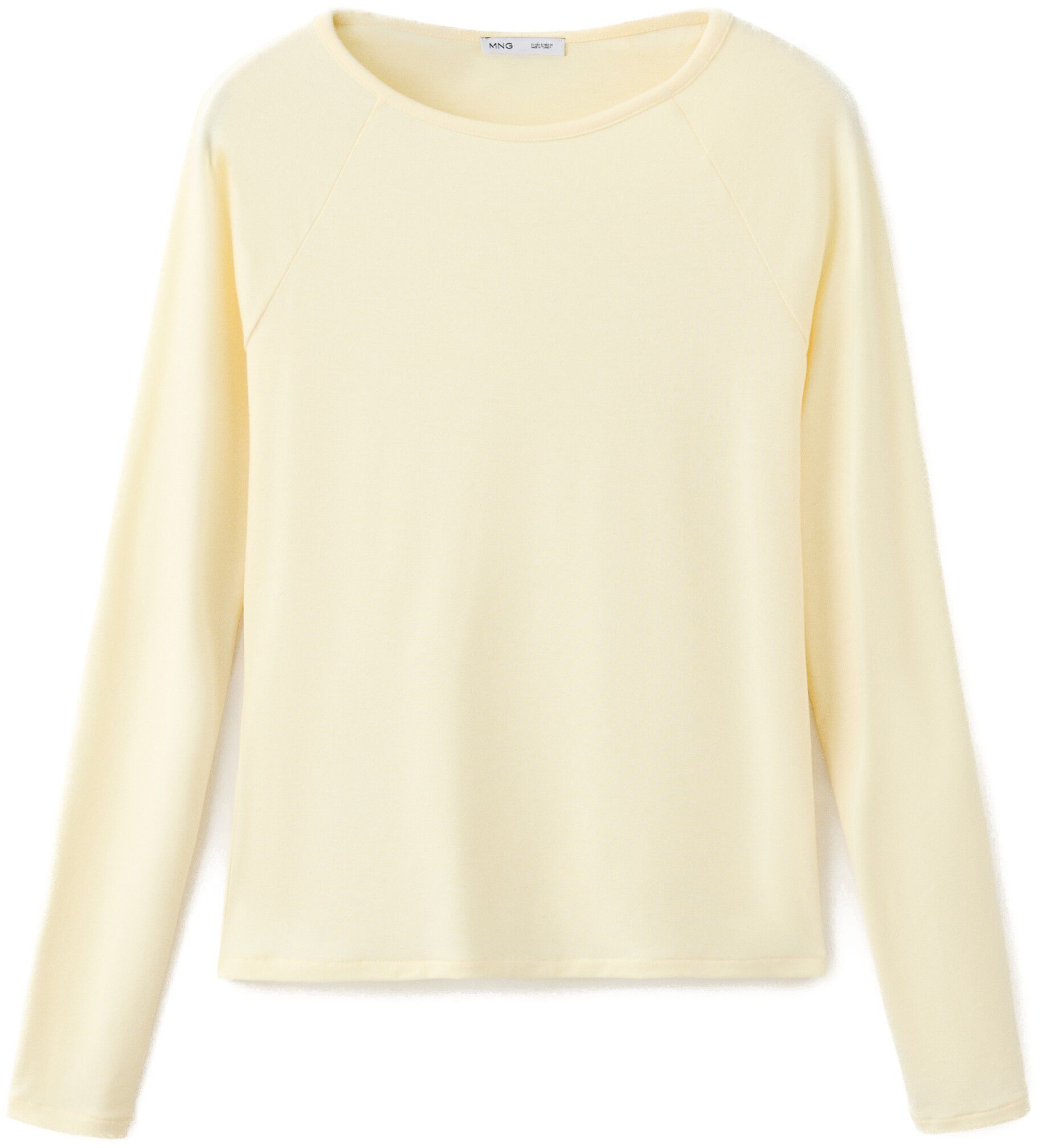 Plain boat neck T-shirt