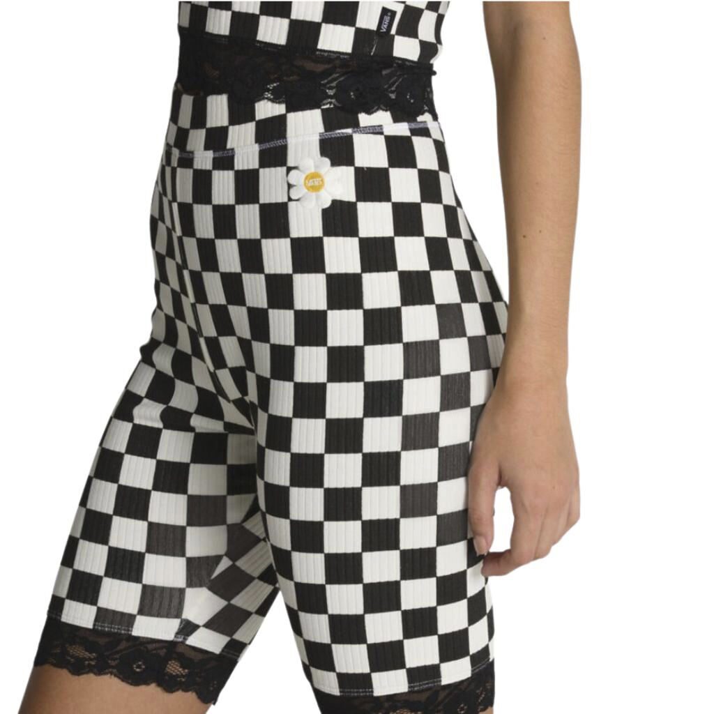 oversized floral legging shorts