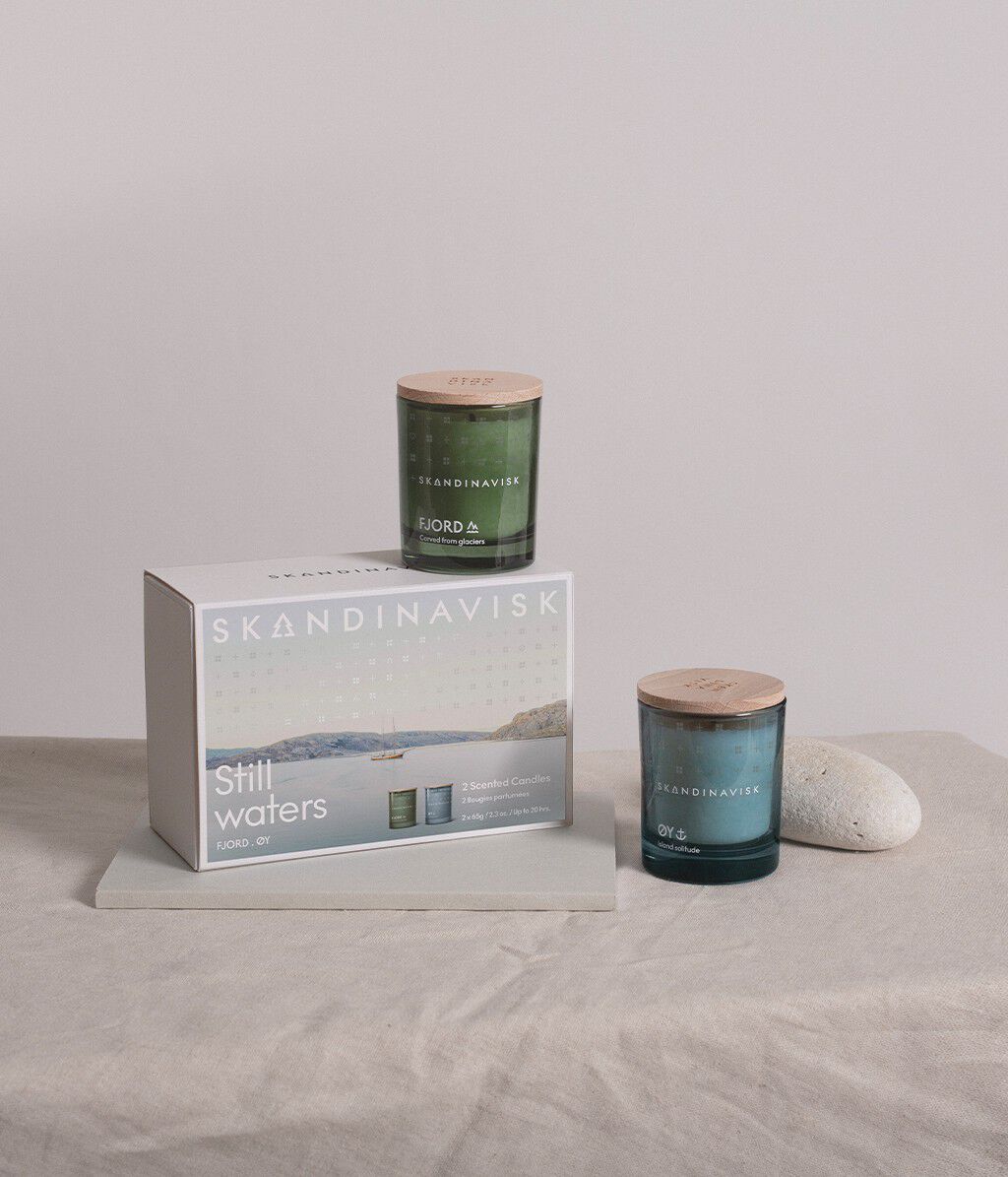 Still Waters Scented Candle Giftset (FJORD & ?Y)