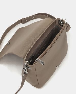 MELLOW LEATHER HUNTING BAG / WARM TAUPE