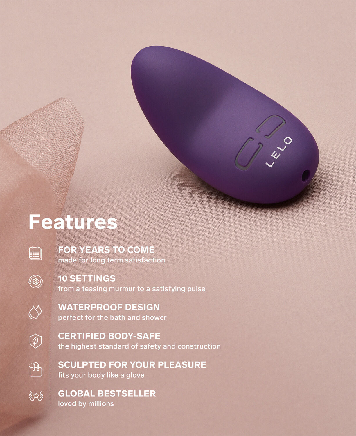 Lily 3 Klitoris Vibrator - Lavendel