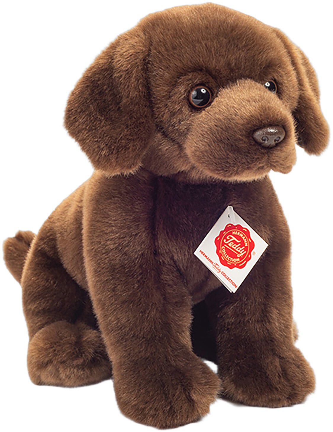 Teddy Hermann - Siddende Labrador brun 25 cm
