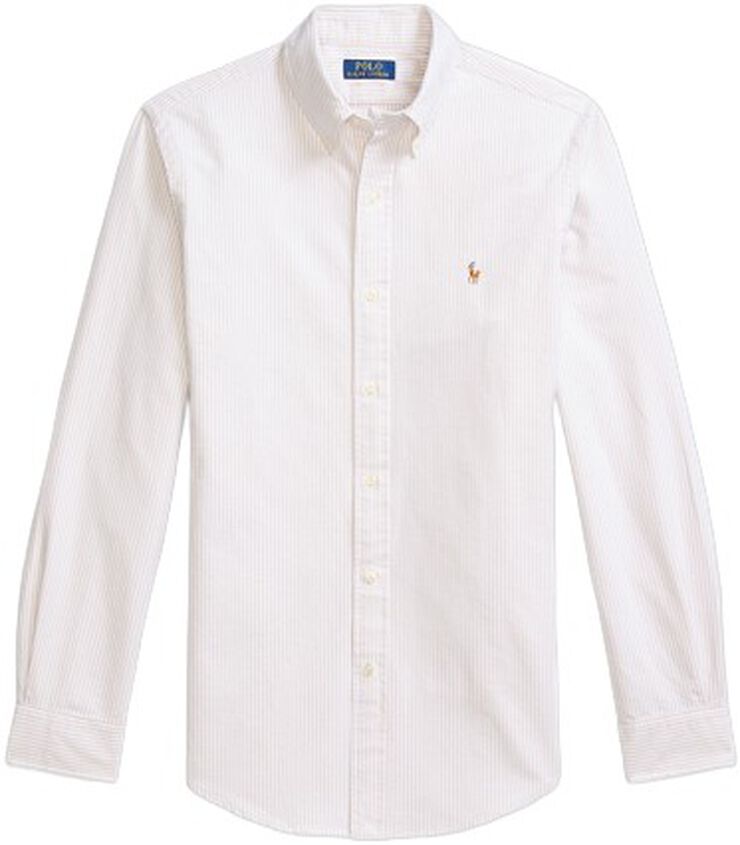 Custom Fit Striped Oxford Shirt