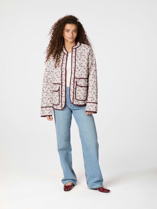 Lottie Blush Quilt Jacket