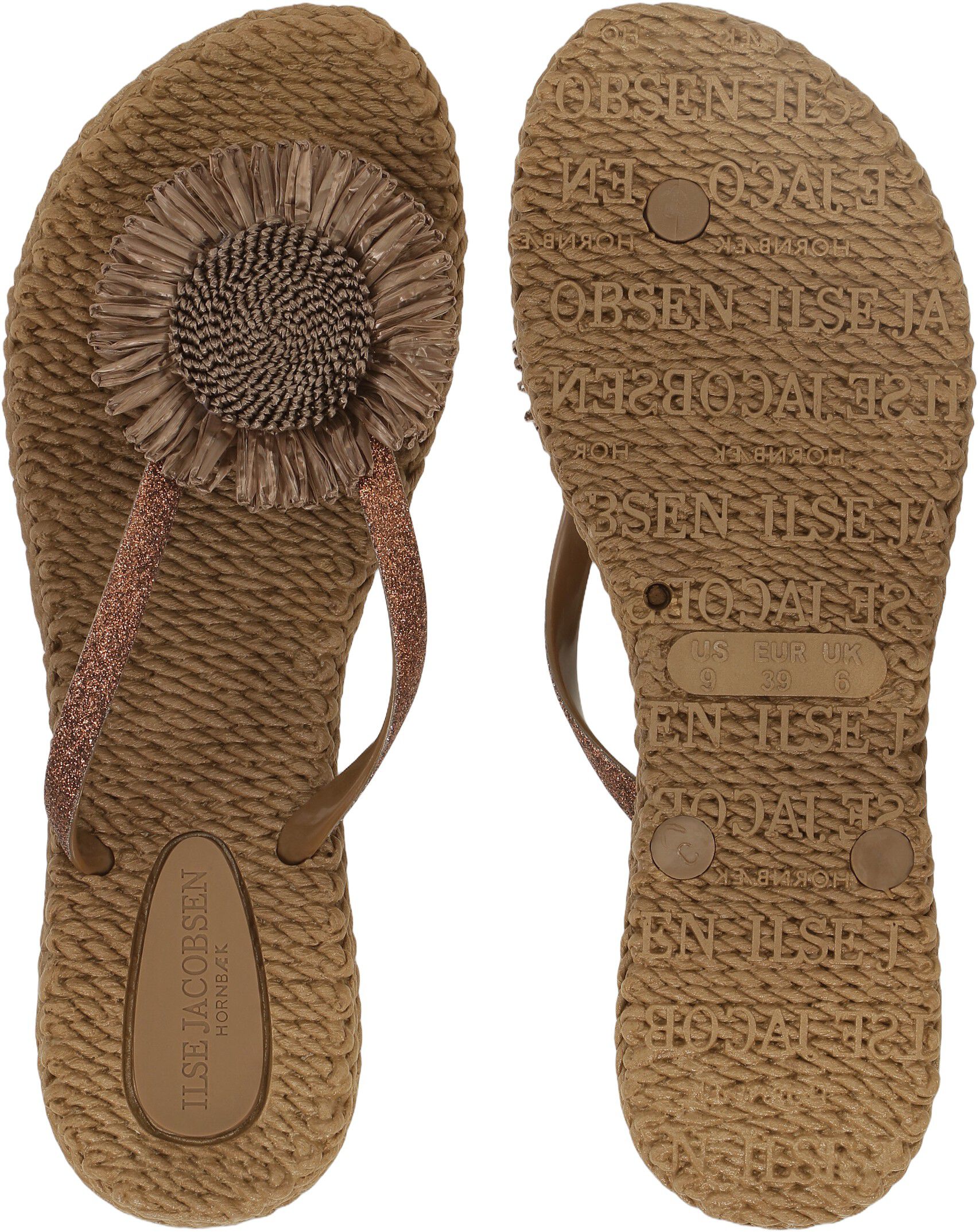 Flip Flops with Flower