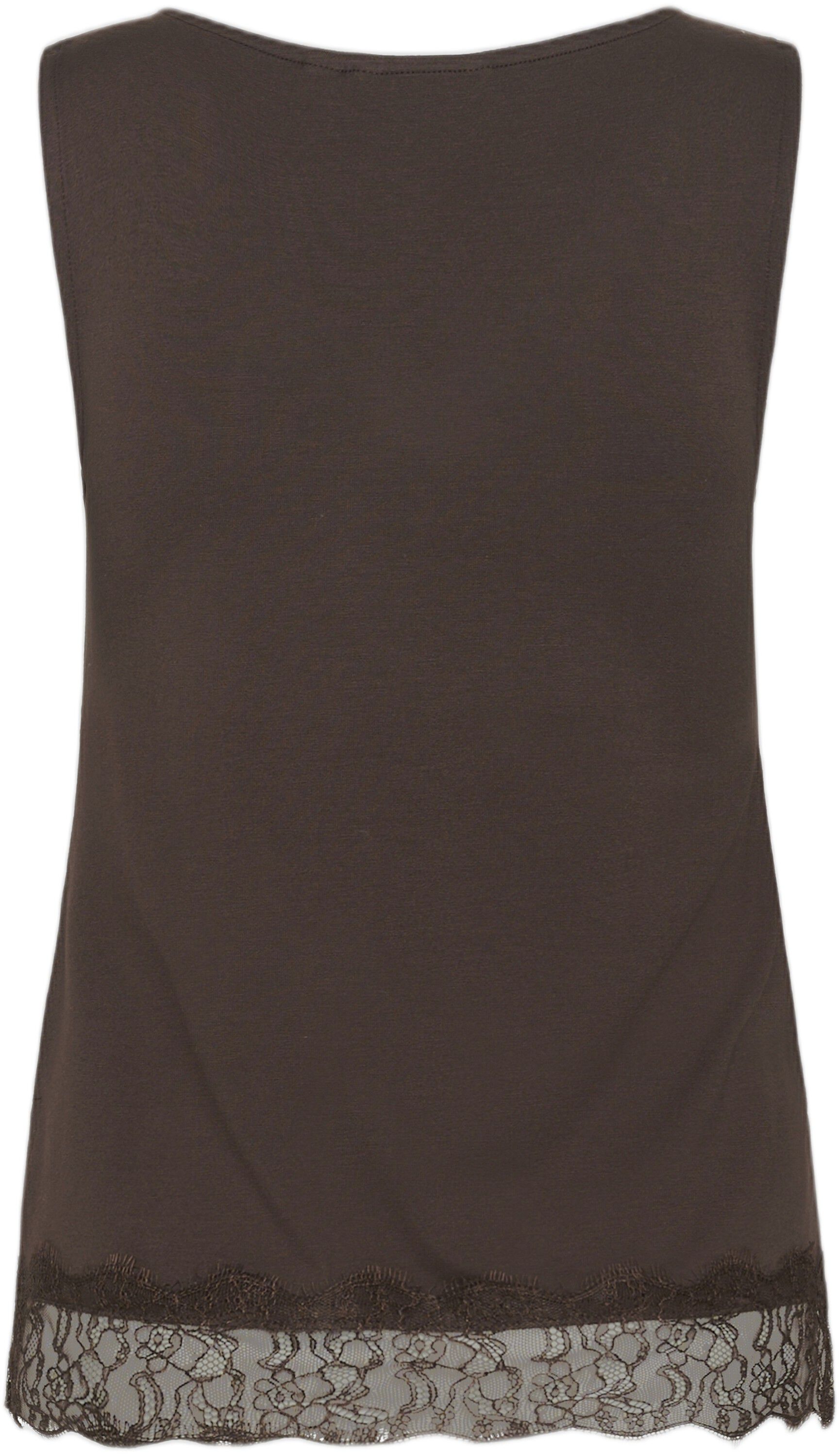 CRAlvaia Jersey Lace Top