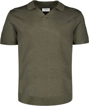 Ecovero S/S v-neck polo
