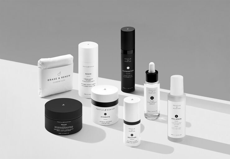 PESTLE & MORTAR Face Cloth 3 pack