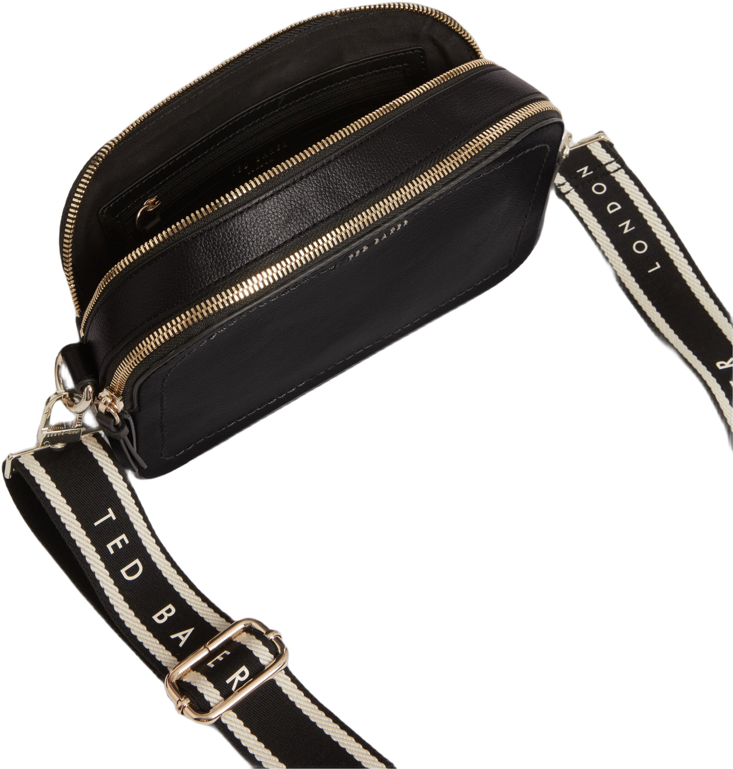 LUCEELE Webbing Leather Crossbody B