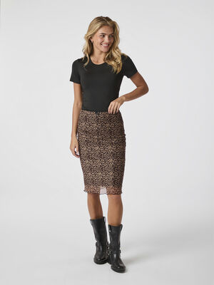 Roa Mesh Leo Skirt