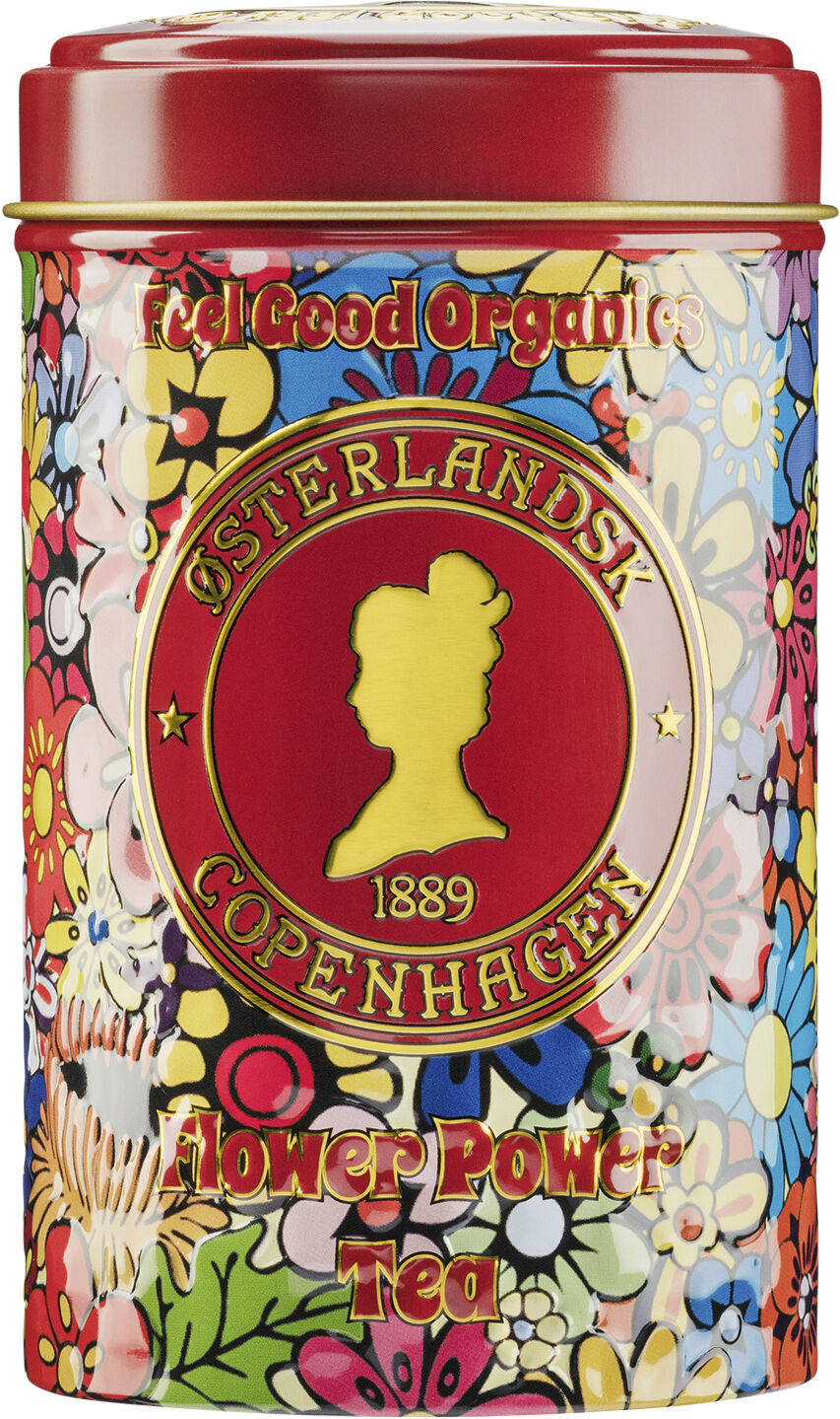 Flower Power Tea Organic, 125g d&aring;se
