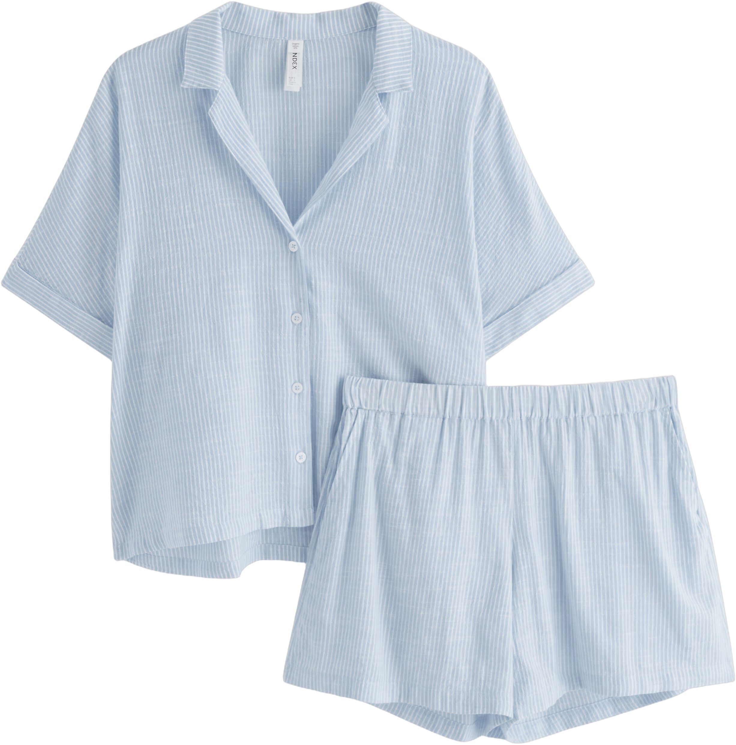 Comfy pyjama set in cotton blend wi