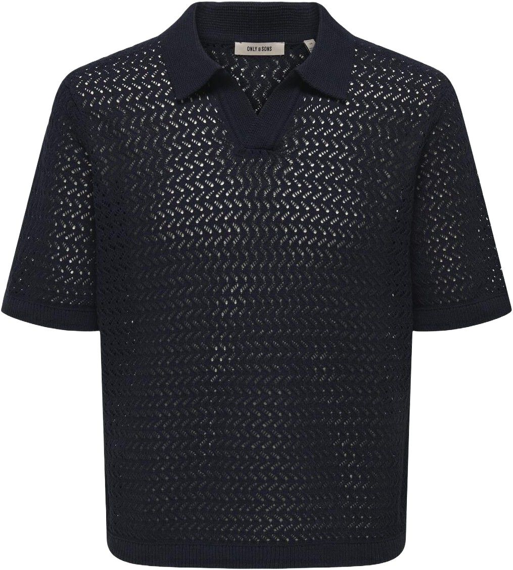 ONSNYLE 5 SS SPLIT POLO KNIT