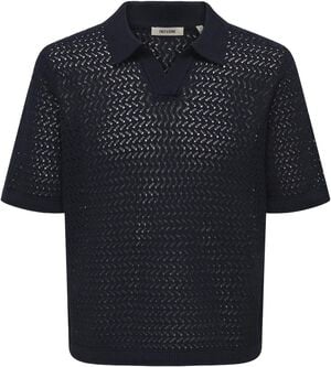 ONSNYLE 5 SS SPLIT POLO KNIT