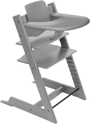 Tripp Trapp� Stol Storm Grey + Babyset + Tray Grey