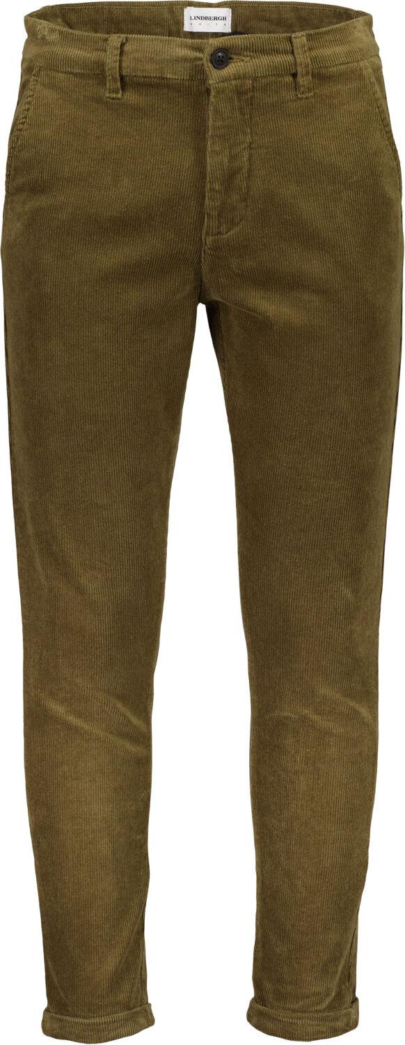 Cropped corduroy pants