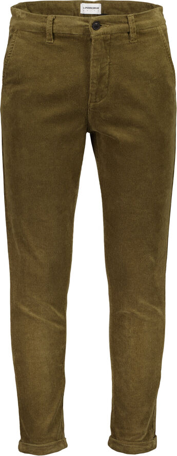 Cropped corduroy pants