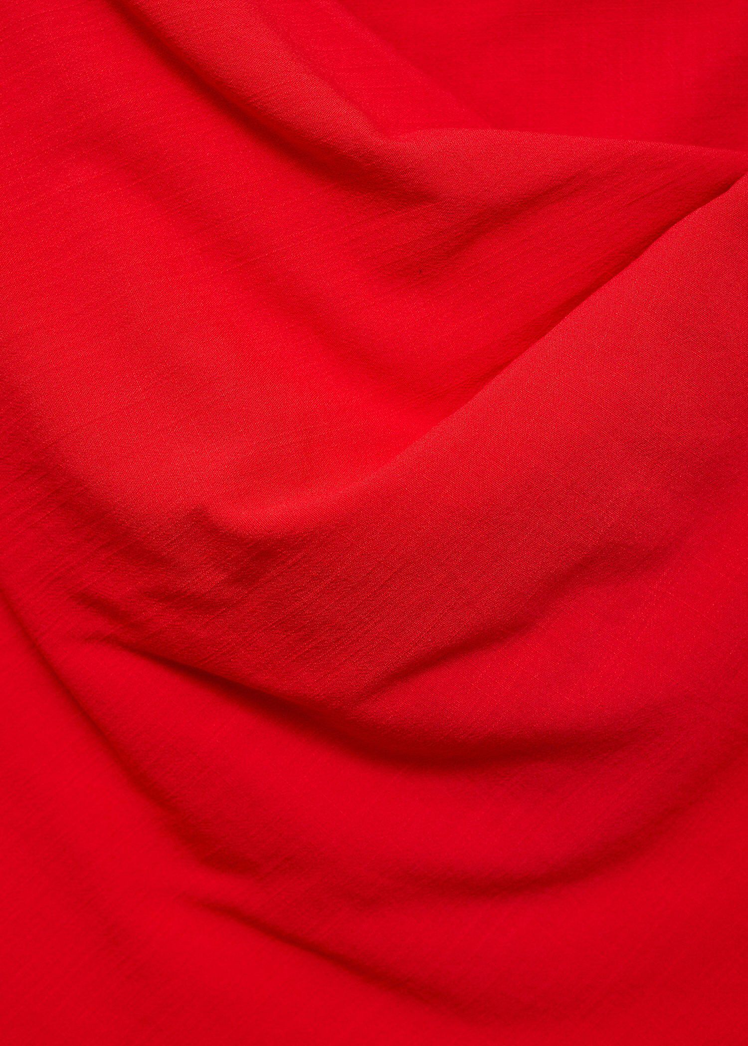 Asymmetrical draped top with straps